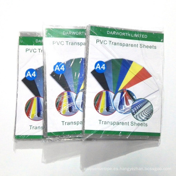 Cubiertas de enlace A3 PVC para cuadernos